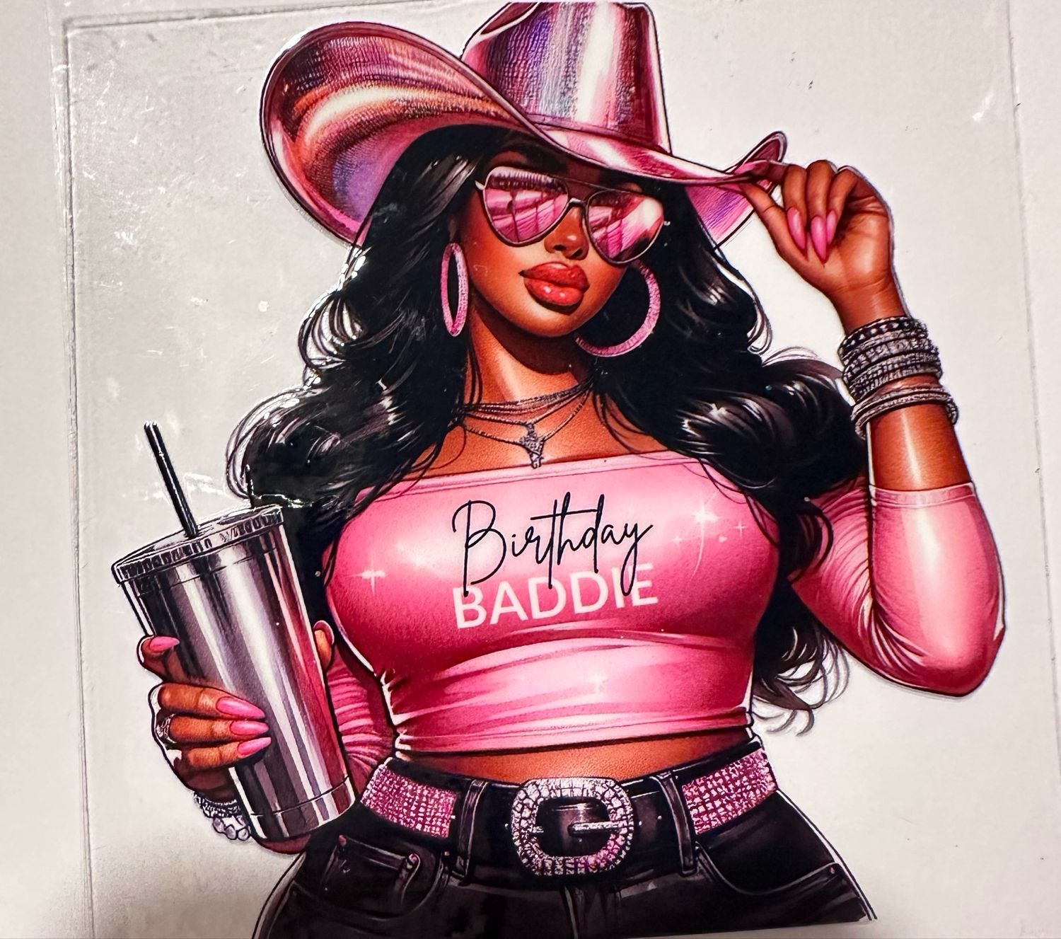 Birthday Baddie Decal Birthday Baddie Decal