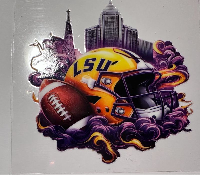 LSU Decal