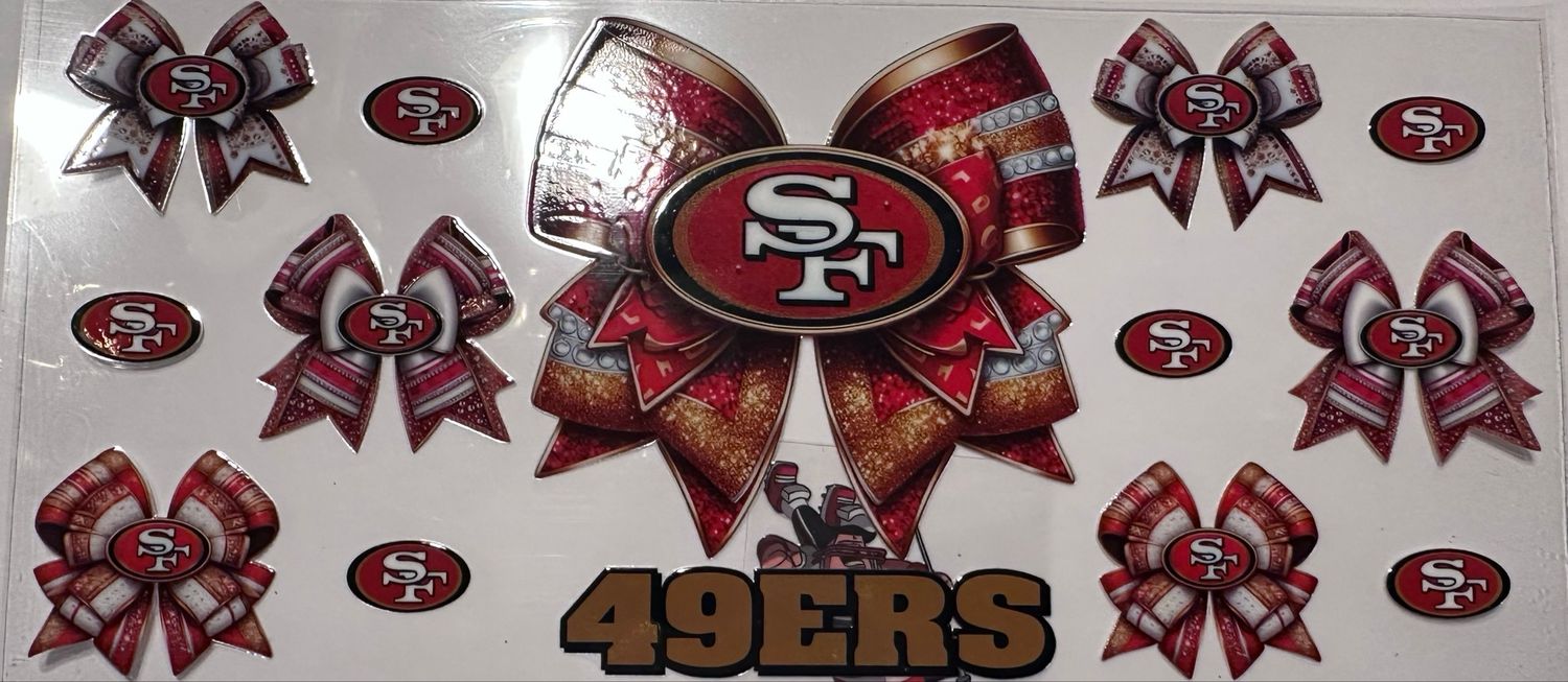 Bow 49ers Wrap