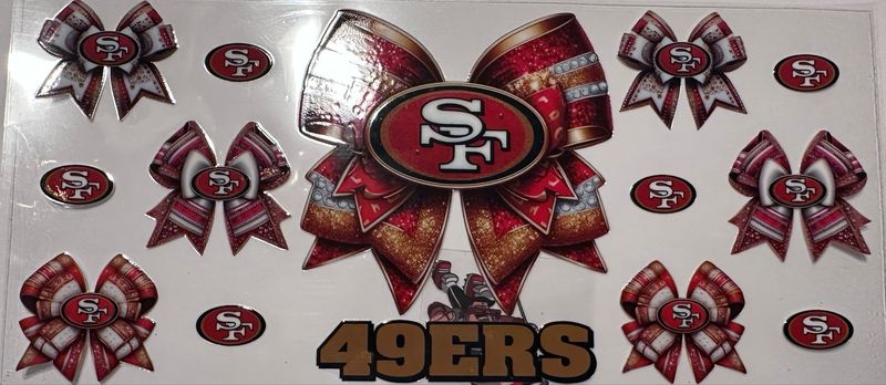 Bow 49ers Wrap