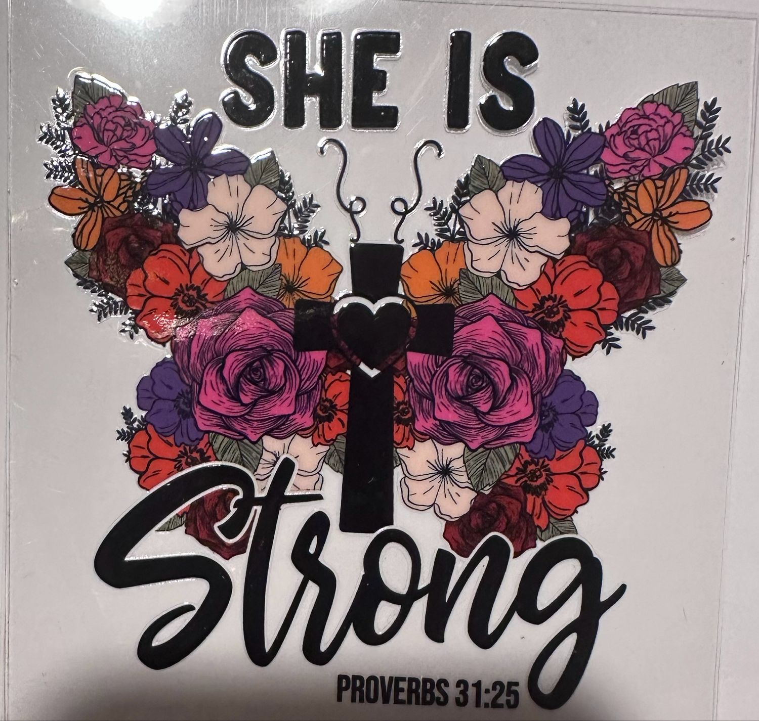 She Is Strong Decal
