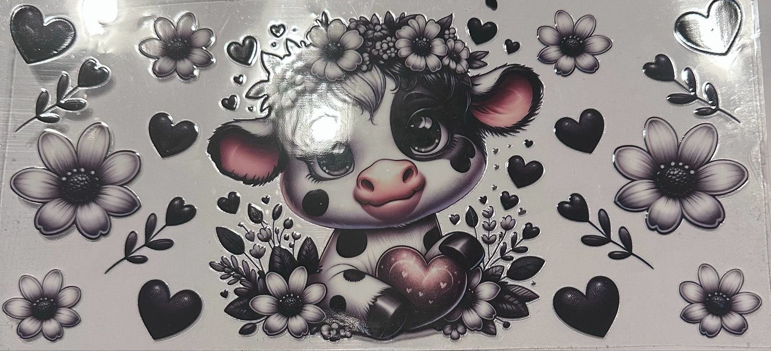 Black White Cow