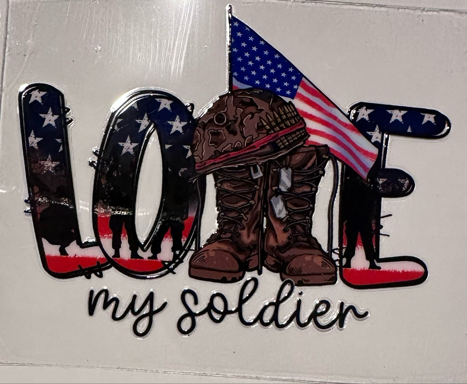 Soldier Love Decal