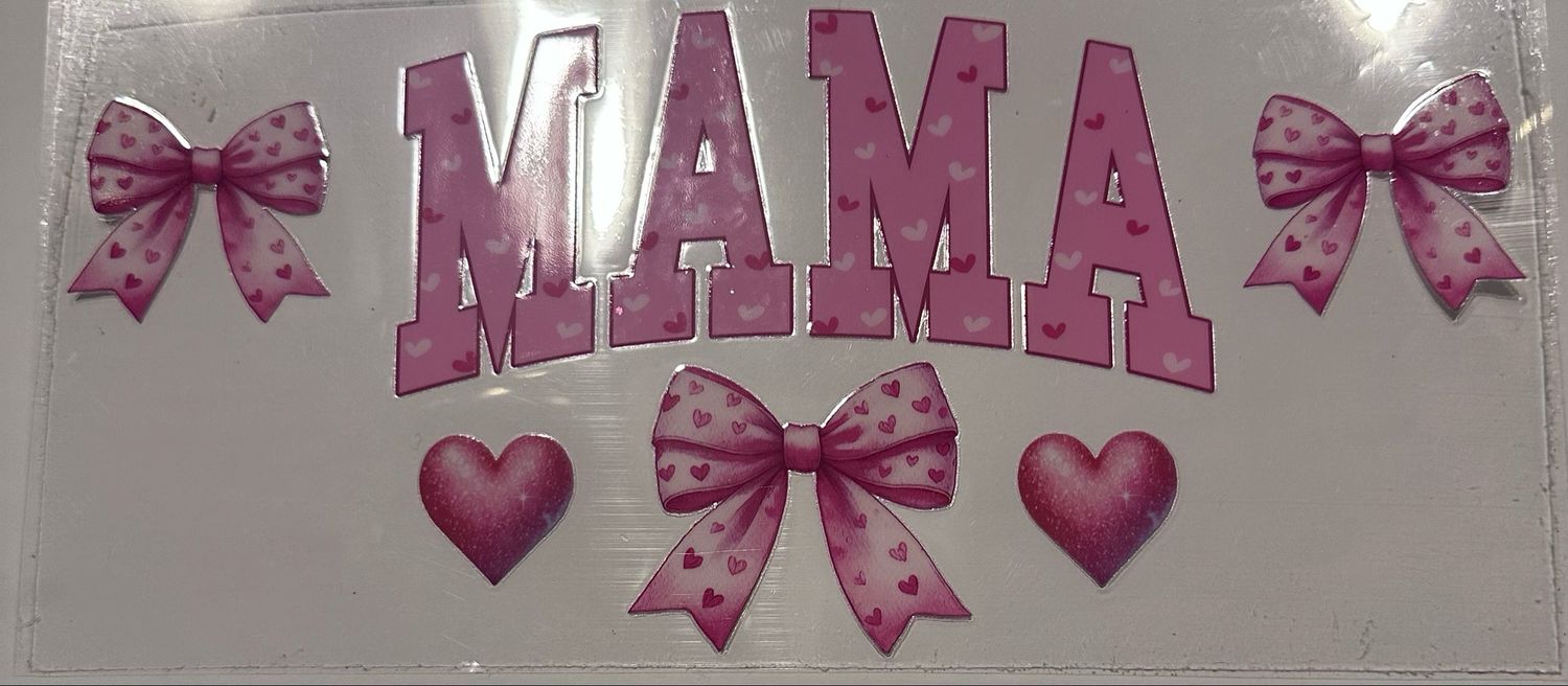 Mama Pink Hearts