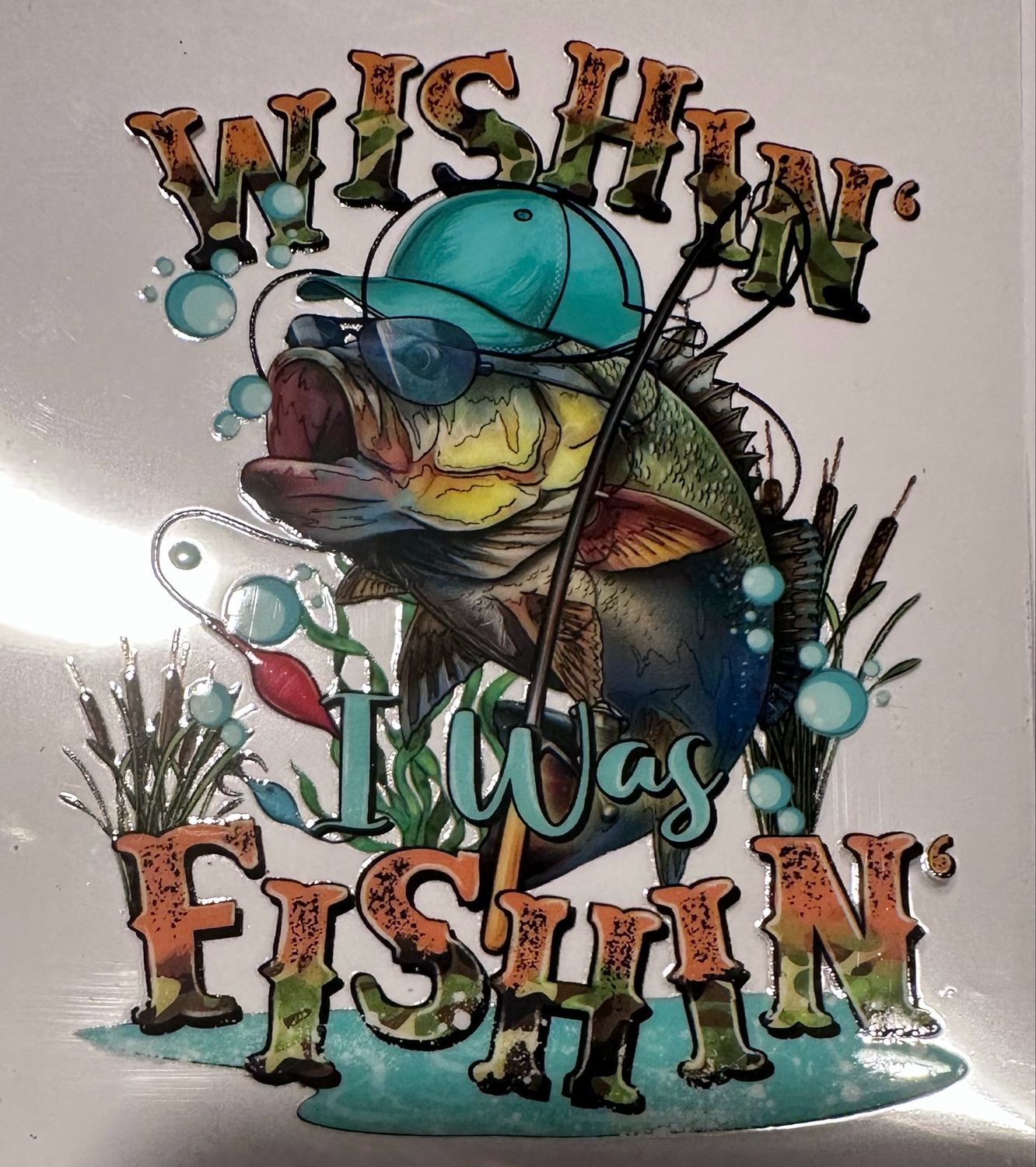 Wishing Fishin Decal