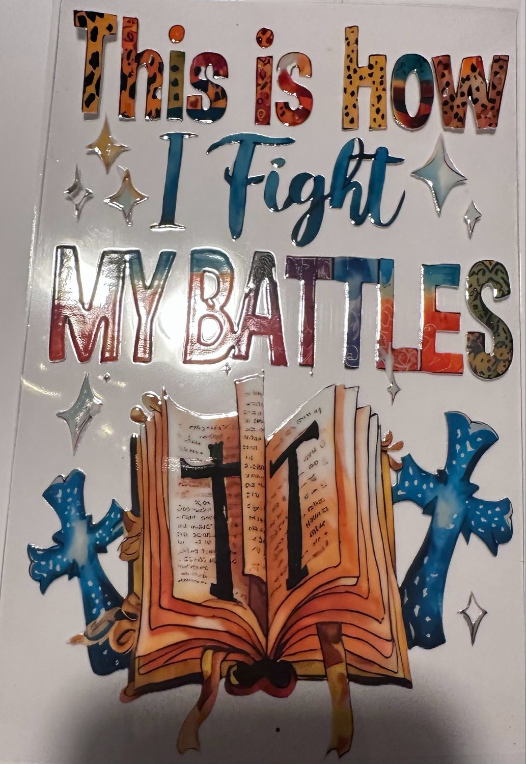 Fight My Battles Journal Wrap