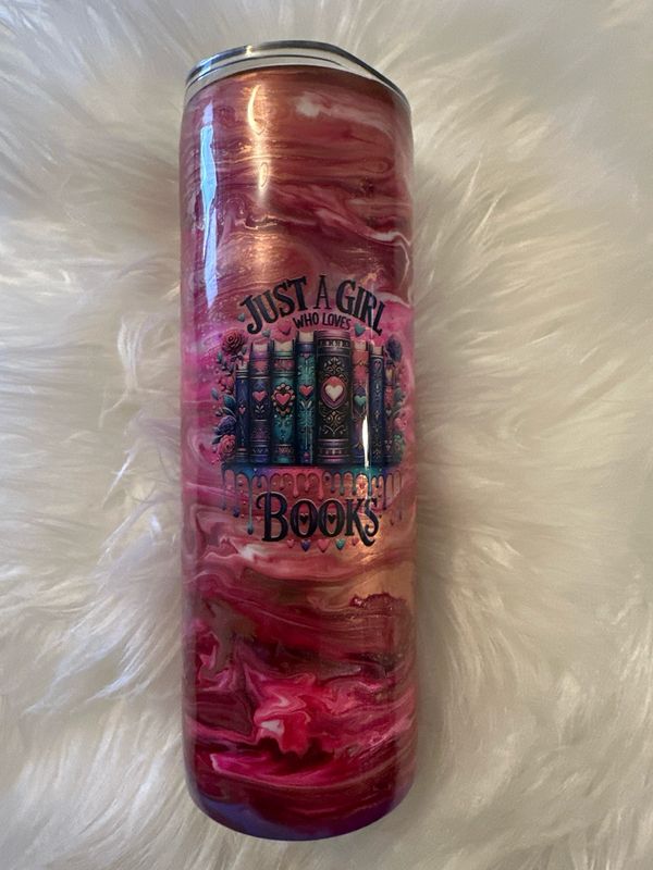 20 Oz Books Pink
