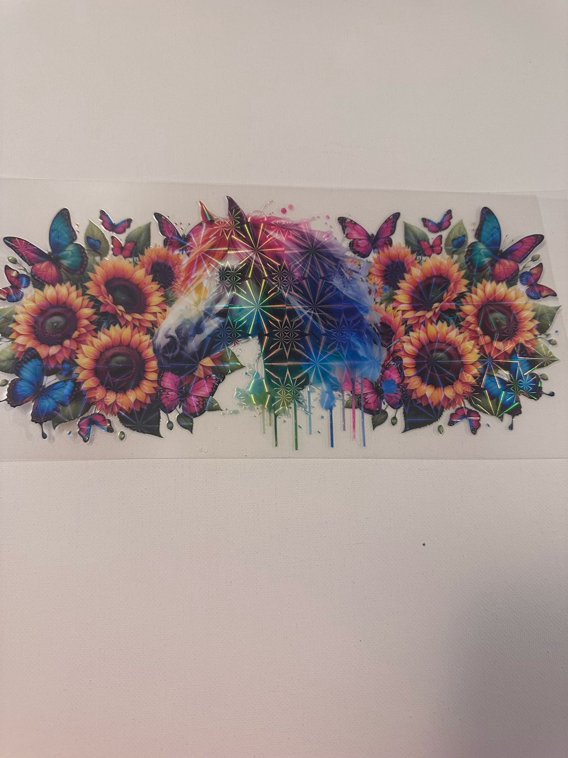 Sunflower With Horse