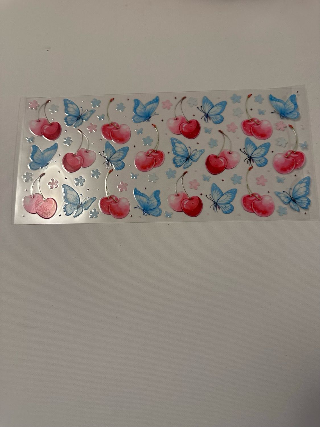 Cherries And Butterflies