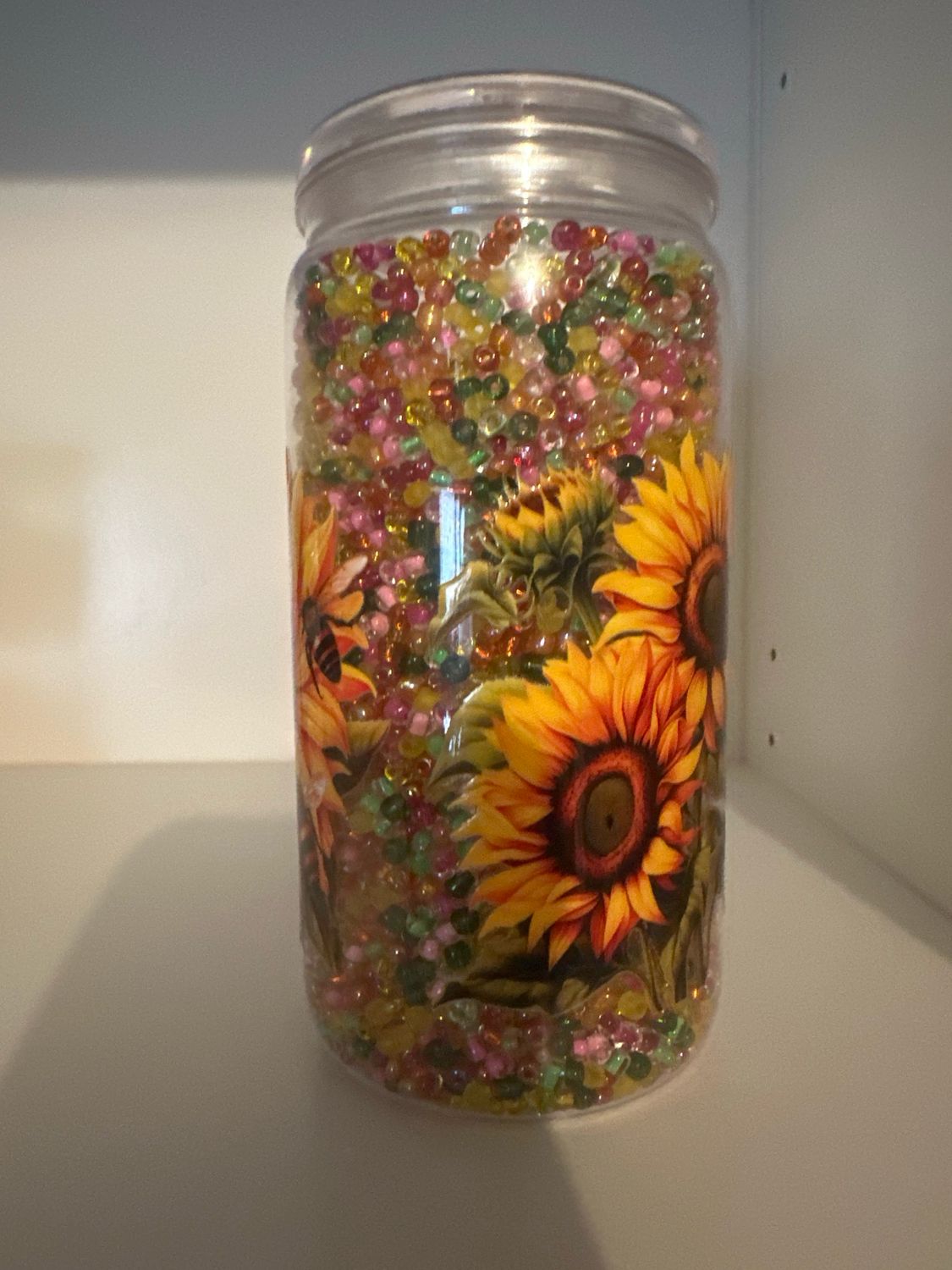 Beaded Acrylic 16 Oz