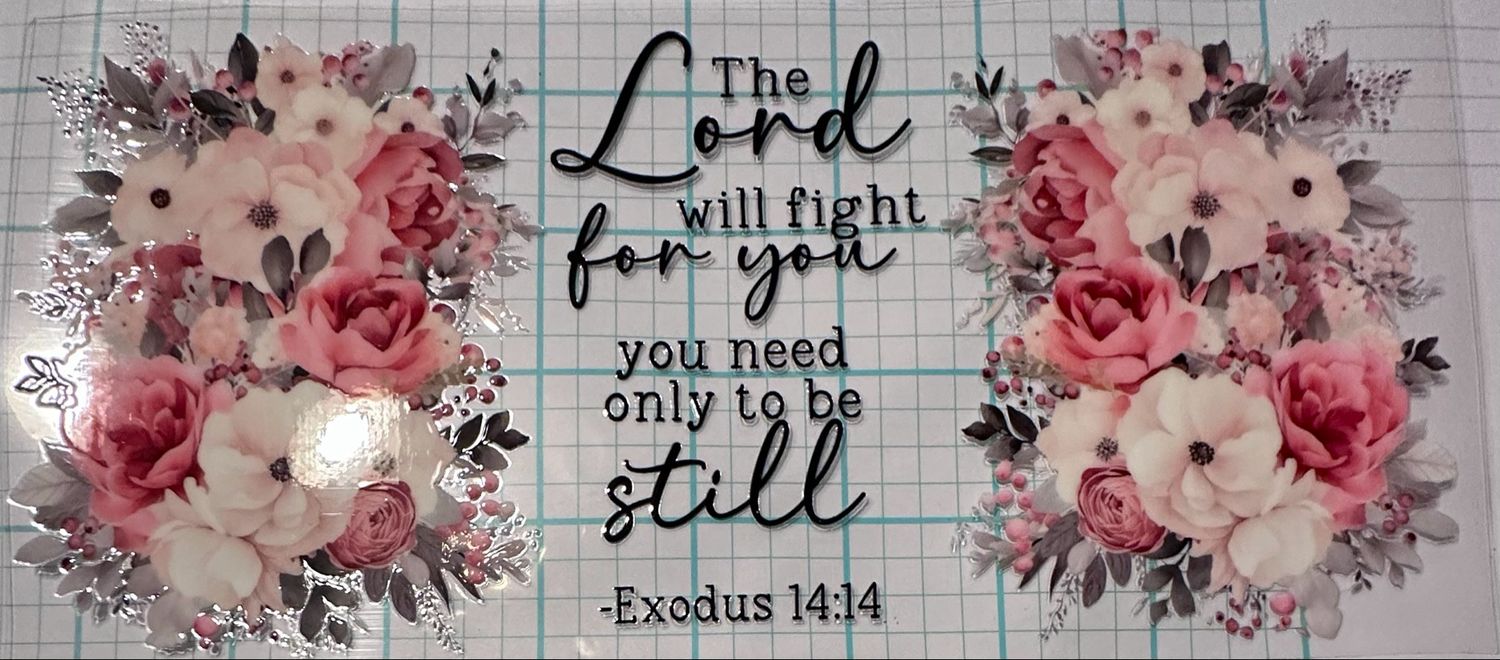 The Lord Will Fight For You You Need Only To Be Still