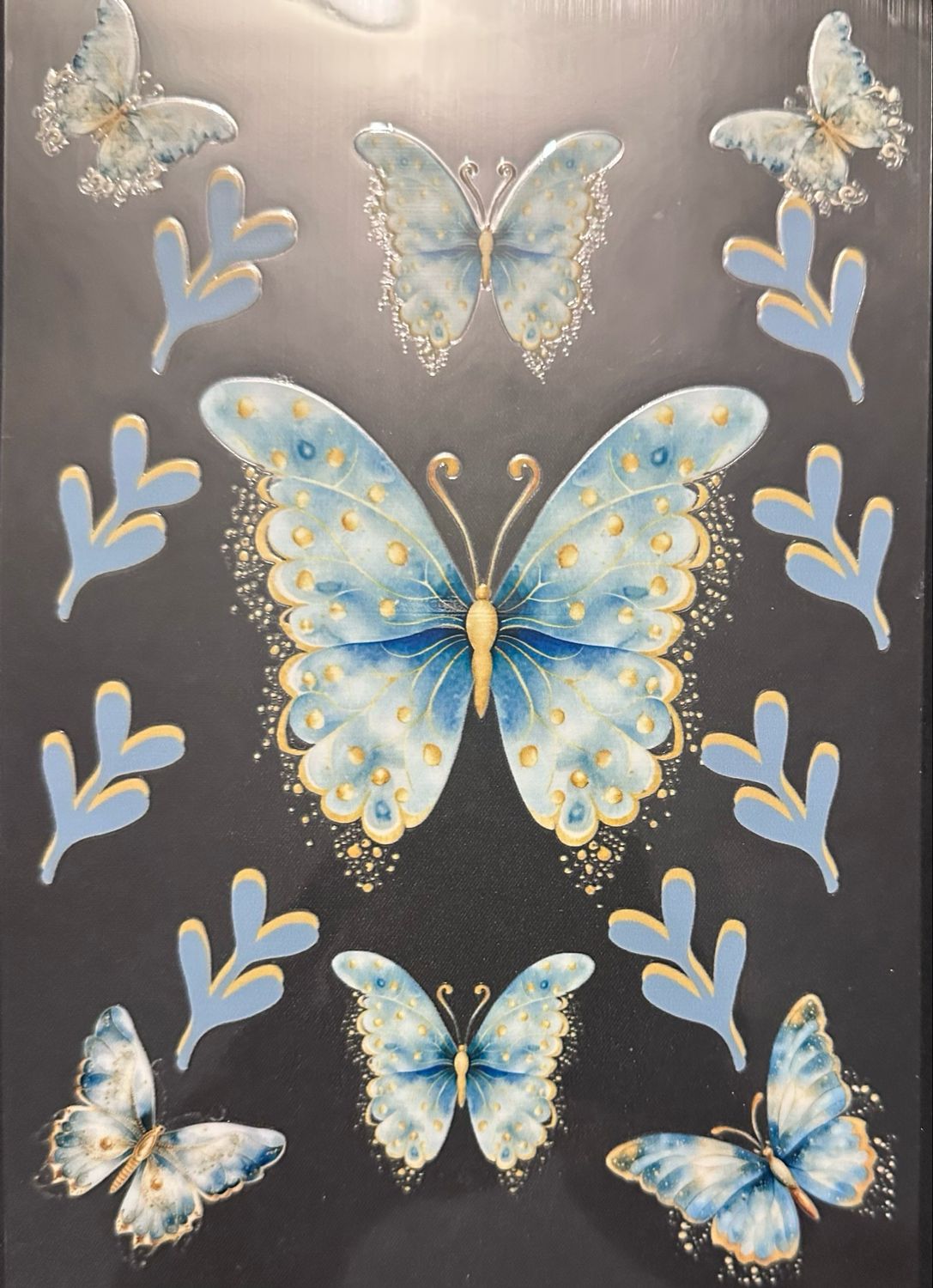Light Blue Butterflies