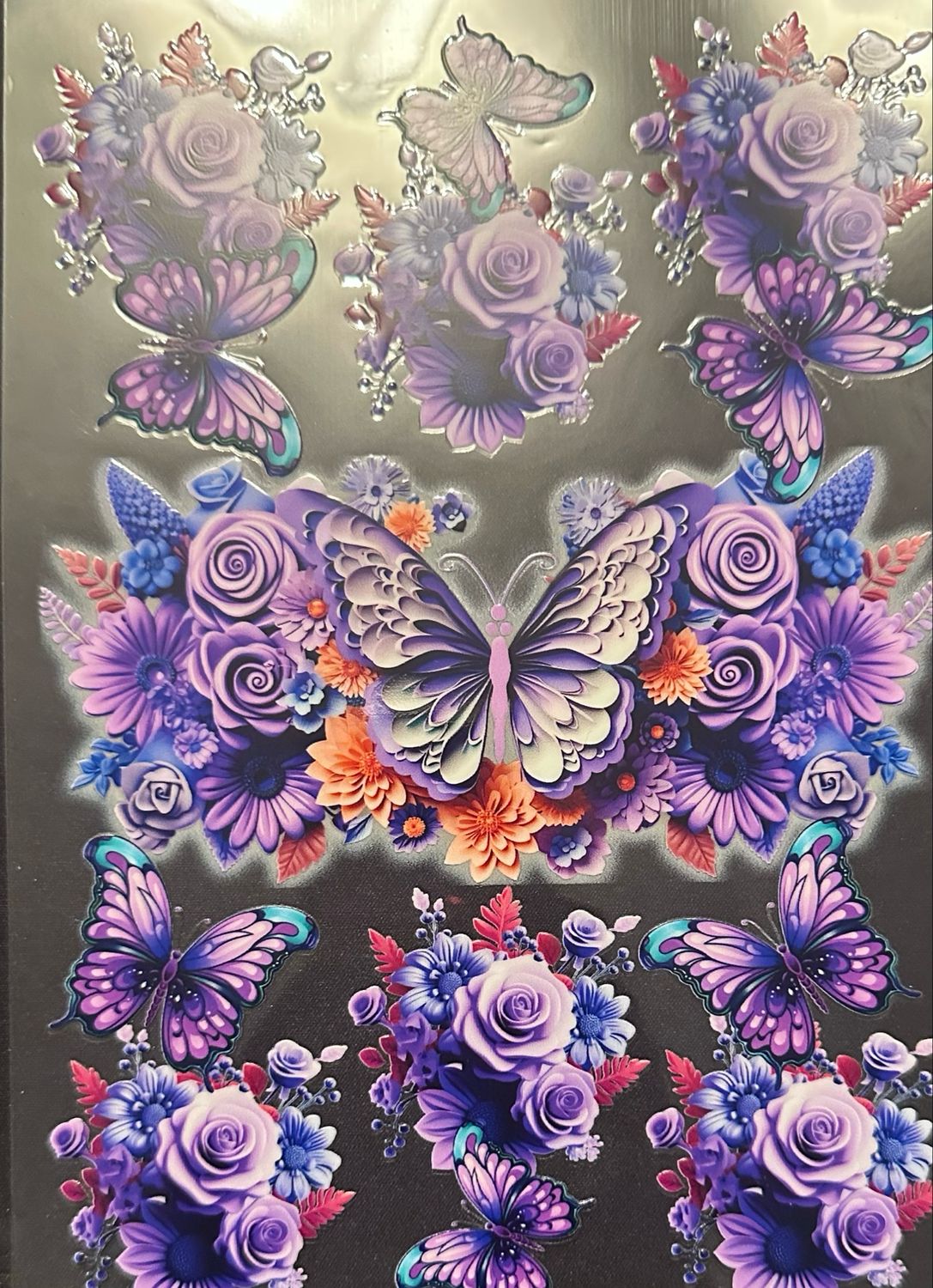 Butterflies Purple