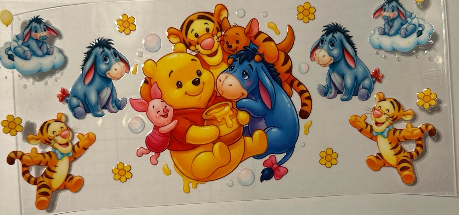 Pooh , Eeyore, Tigger