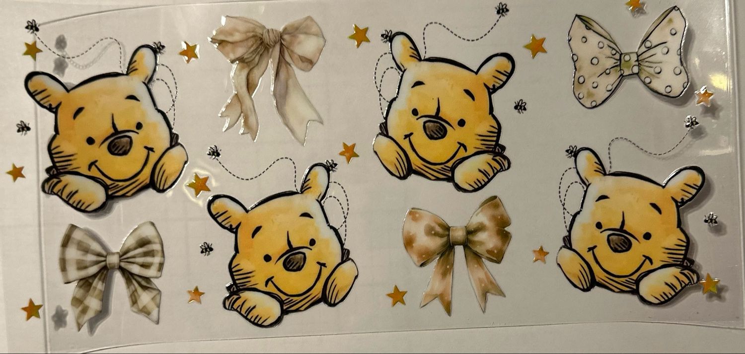 Pooh Yellow Bows