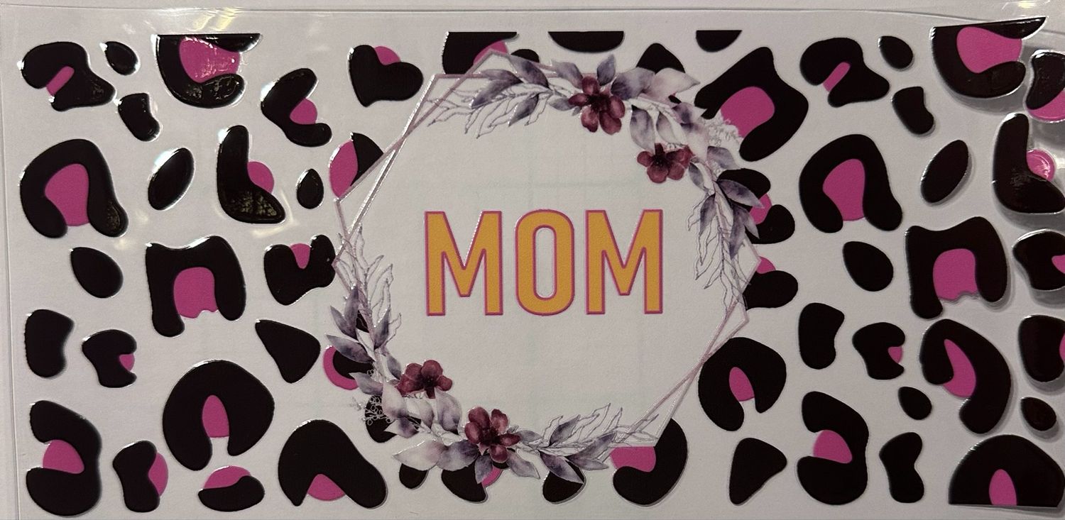 Mom Pink Leopard