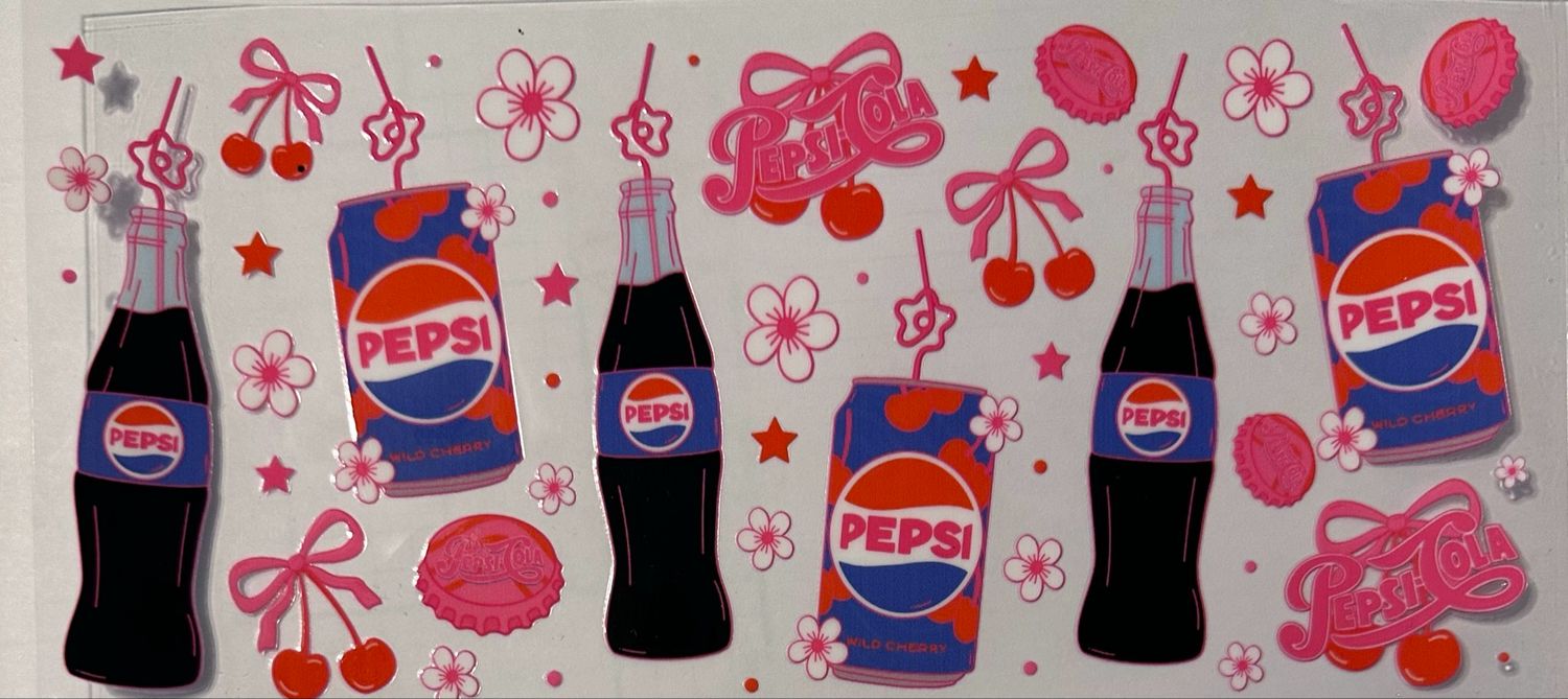 Pepsi Cherries And Bows