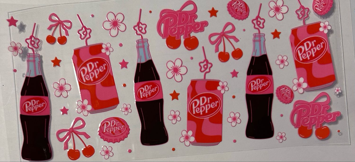 Dr Pepper Bows Cherries