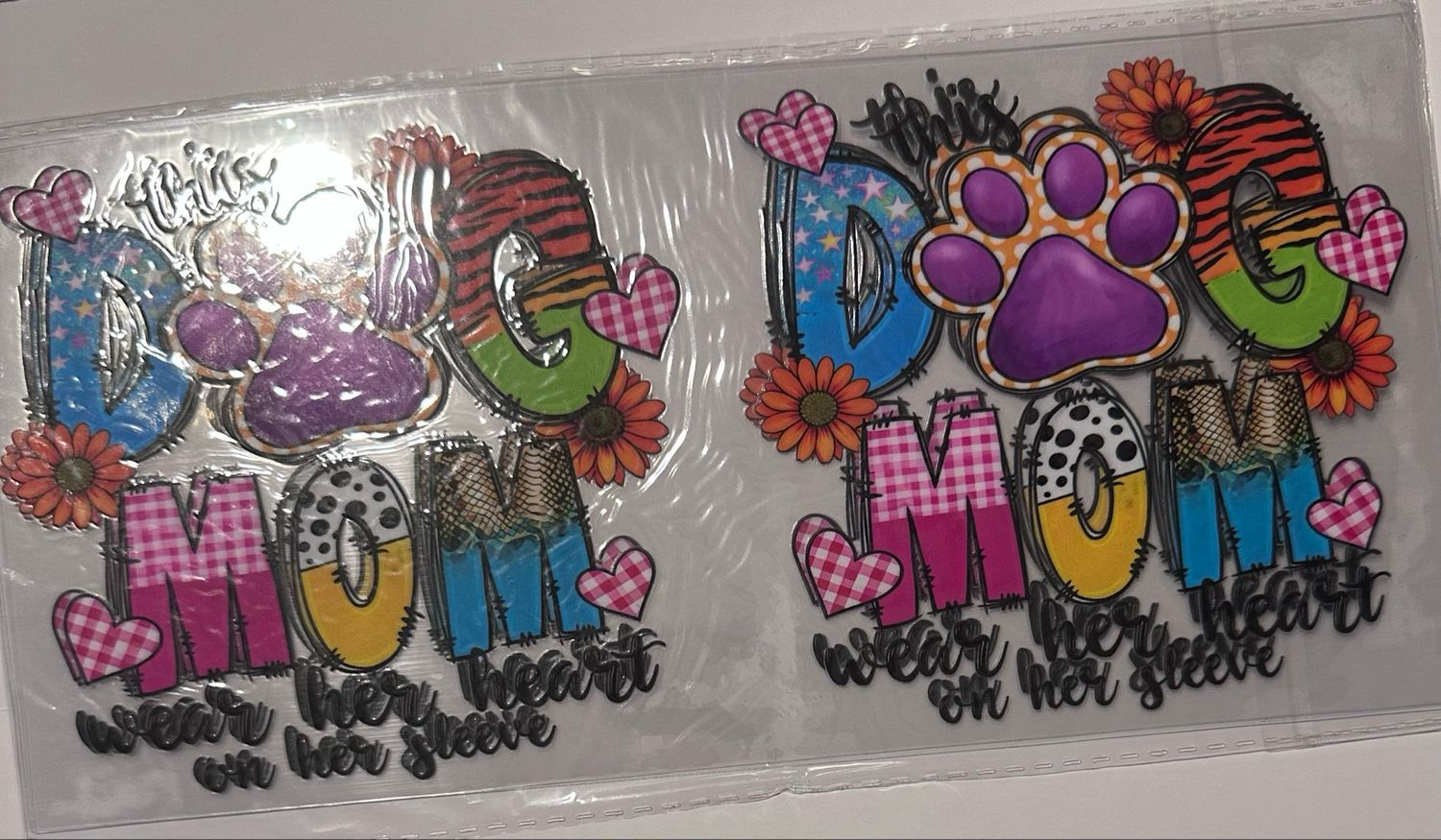 Dog Mom Multi Color