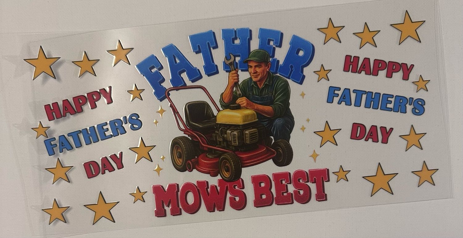 Father Mows Best