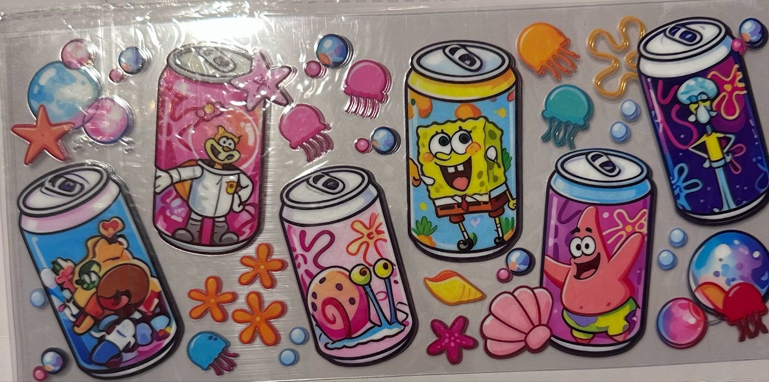 SpongeBob Cans