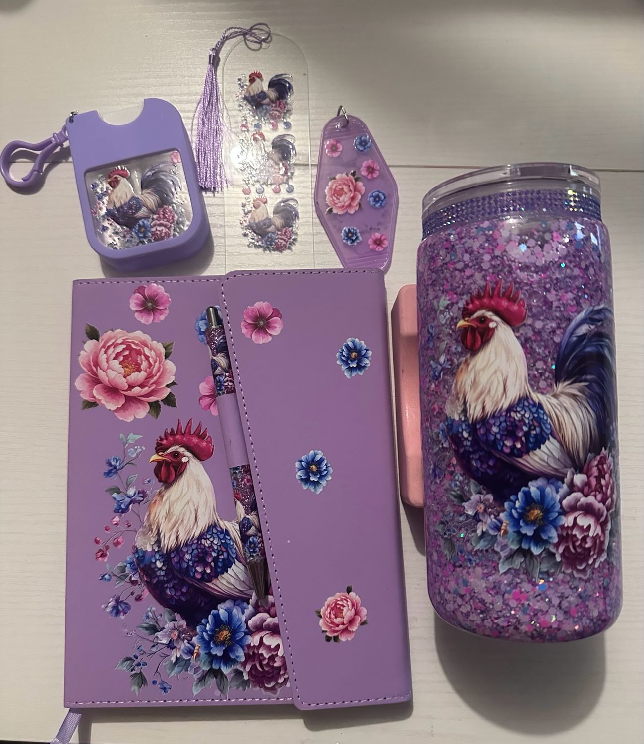 Custom 7 Pc Set Snowglobe