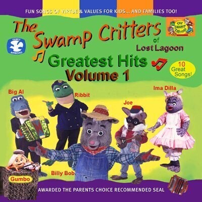The Swamp Critters Greatest Hits CD Vol. I