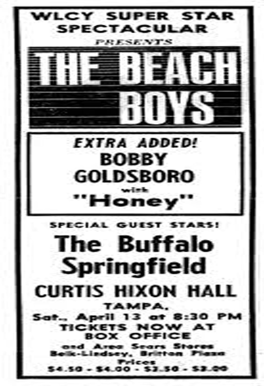 Bobby & The Beach Boys Poster