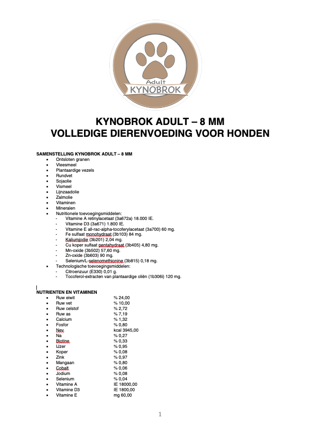 KYNOBROK Adult