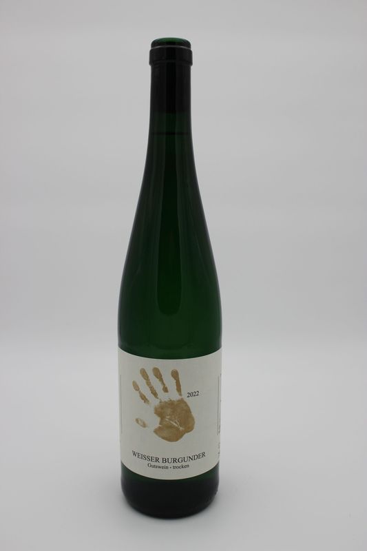 2022 Weisser Burgunder trocken (83 Punkte bei Eichelmann)