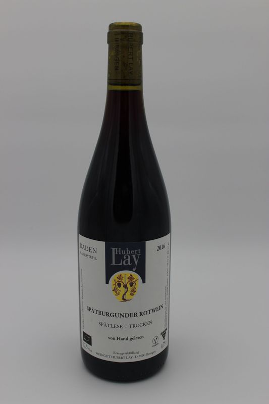 ​2016er Spätburgunder Rotwein Spätlese trocken