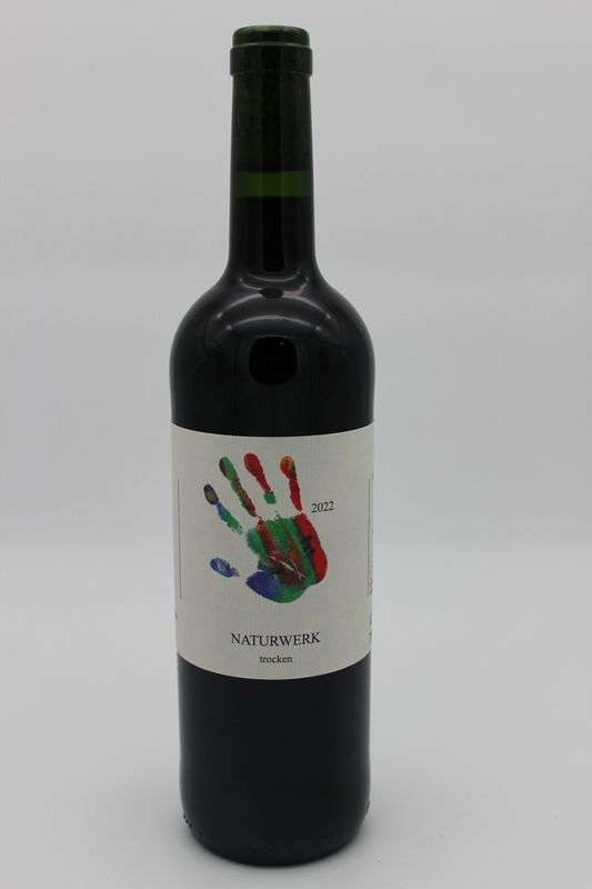 2022er NATURWERK trocken Rotwein Cuvée (Limitiert auf 450 Flaschen) 2022er NATURWERK trocken Rotwein Cuvée (Limitiert auf 450 Flaschen)