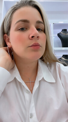 Cadena Cruz 14 kt Cadena Cruz 14 kt