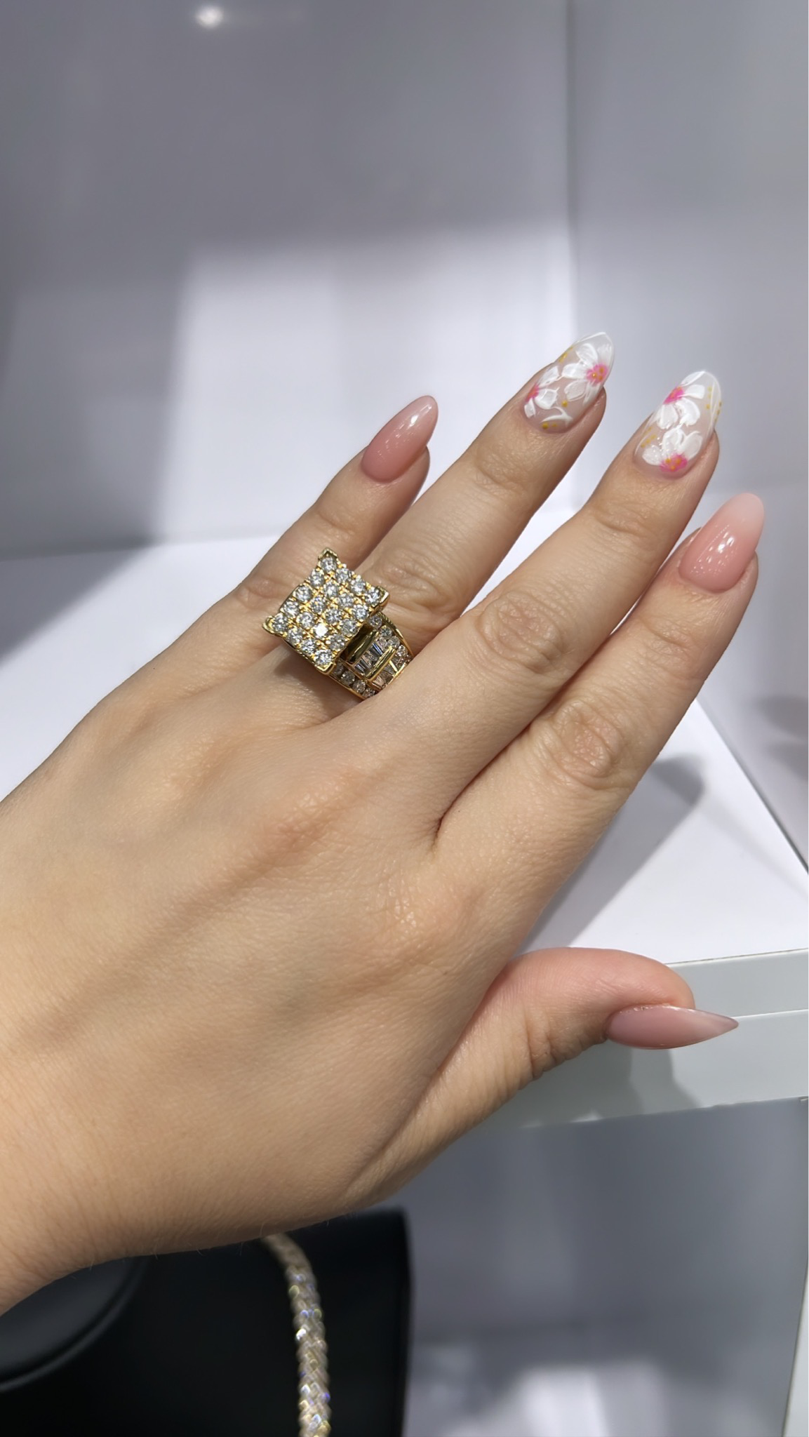 Anillo Princesa 14 kt 3.05 Ct