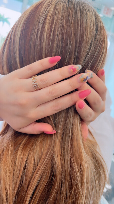 Anillo LOVE 14 kt