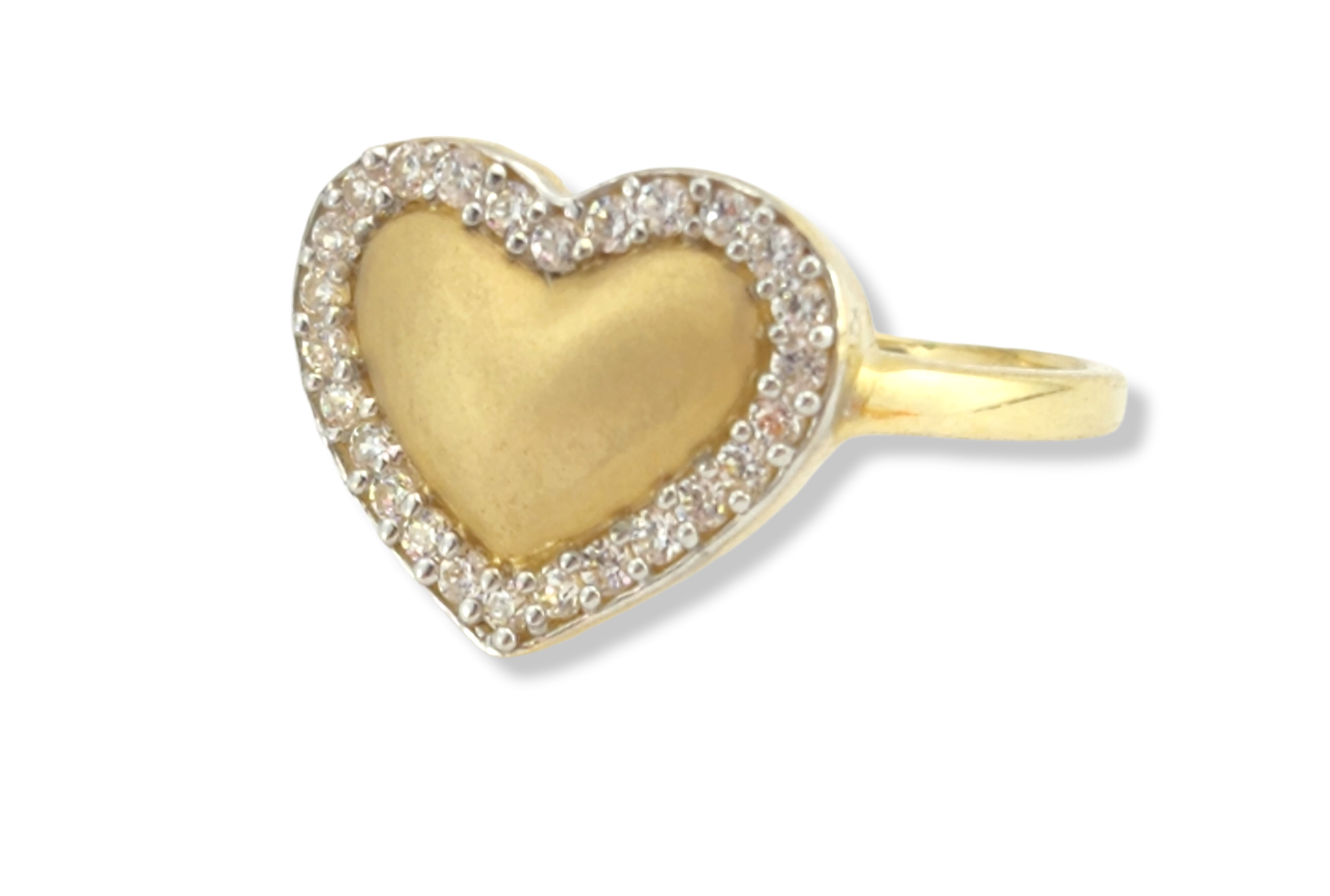 Heart Ring in 14K Yellow Gold