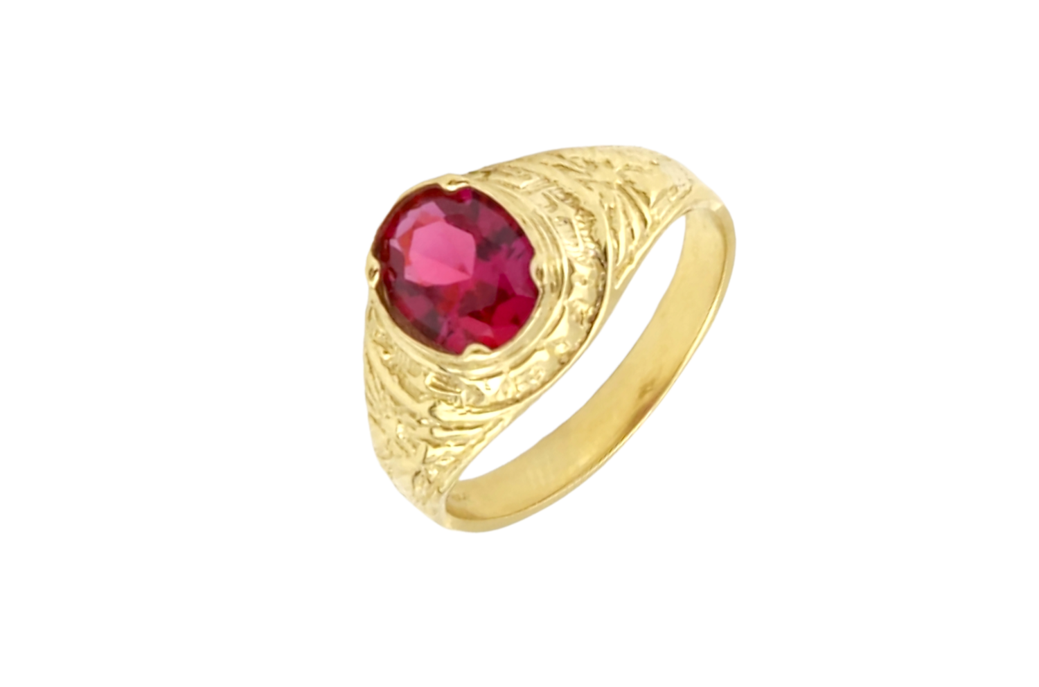 Kids Ring 14k Yellow Gold 4