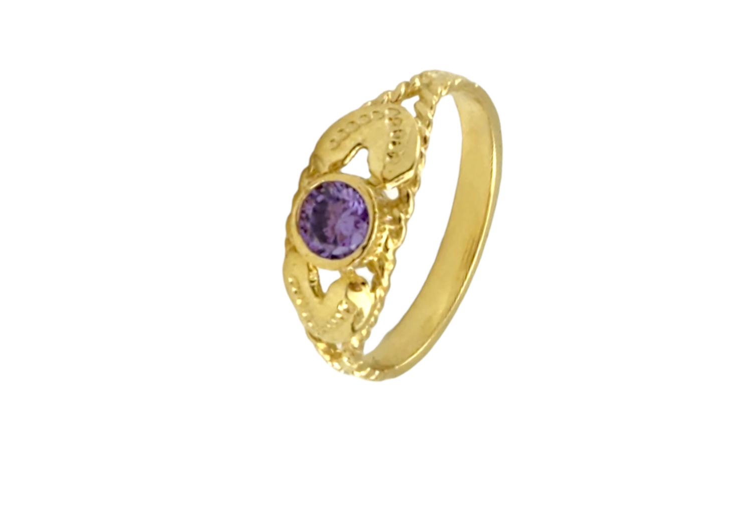Kids Ring 14k Yellow Gold 9