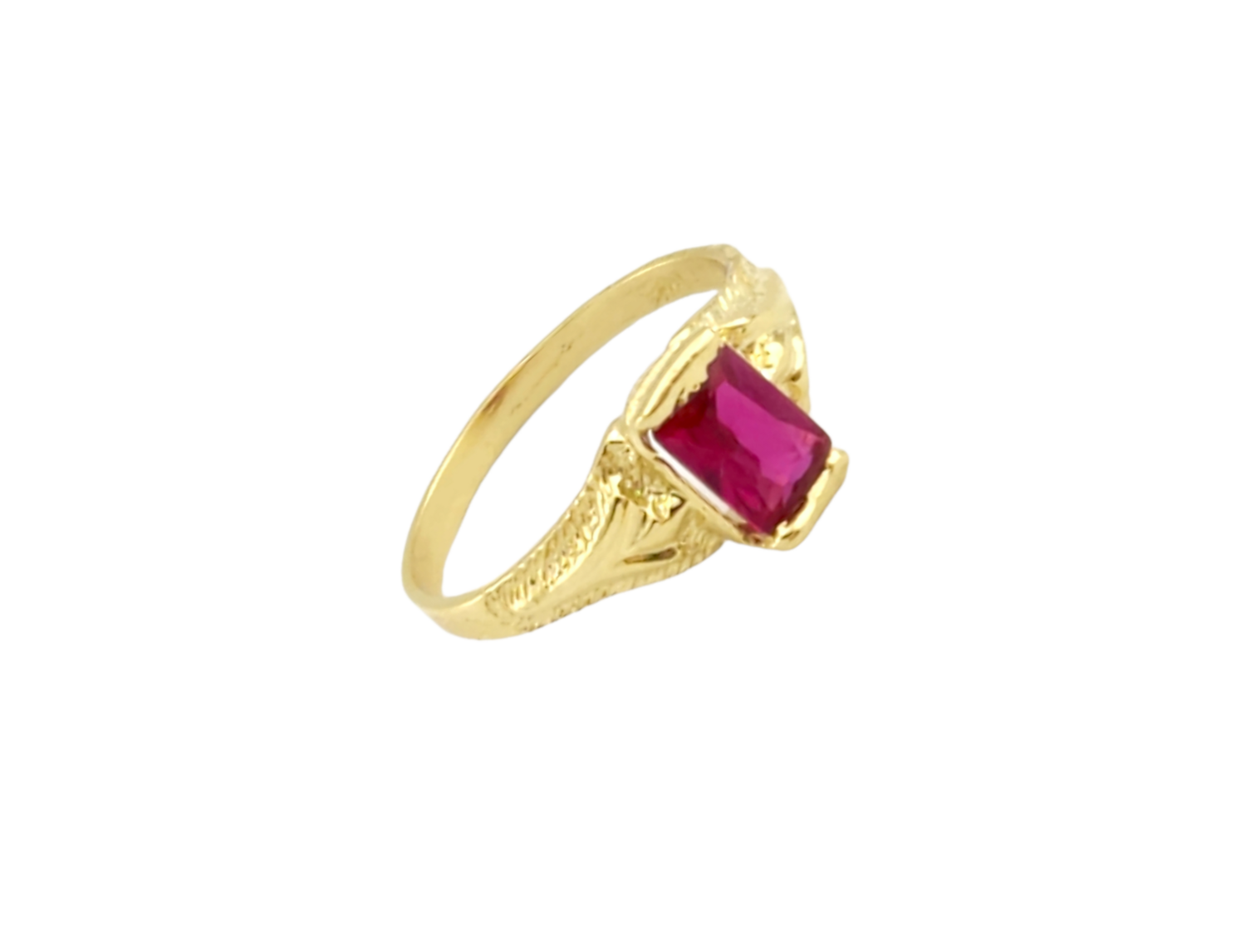 Kids Ring 14k Yellow Gold 8