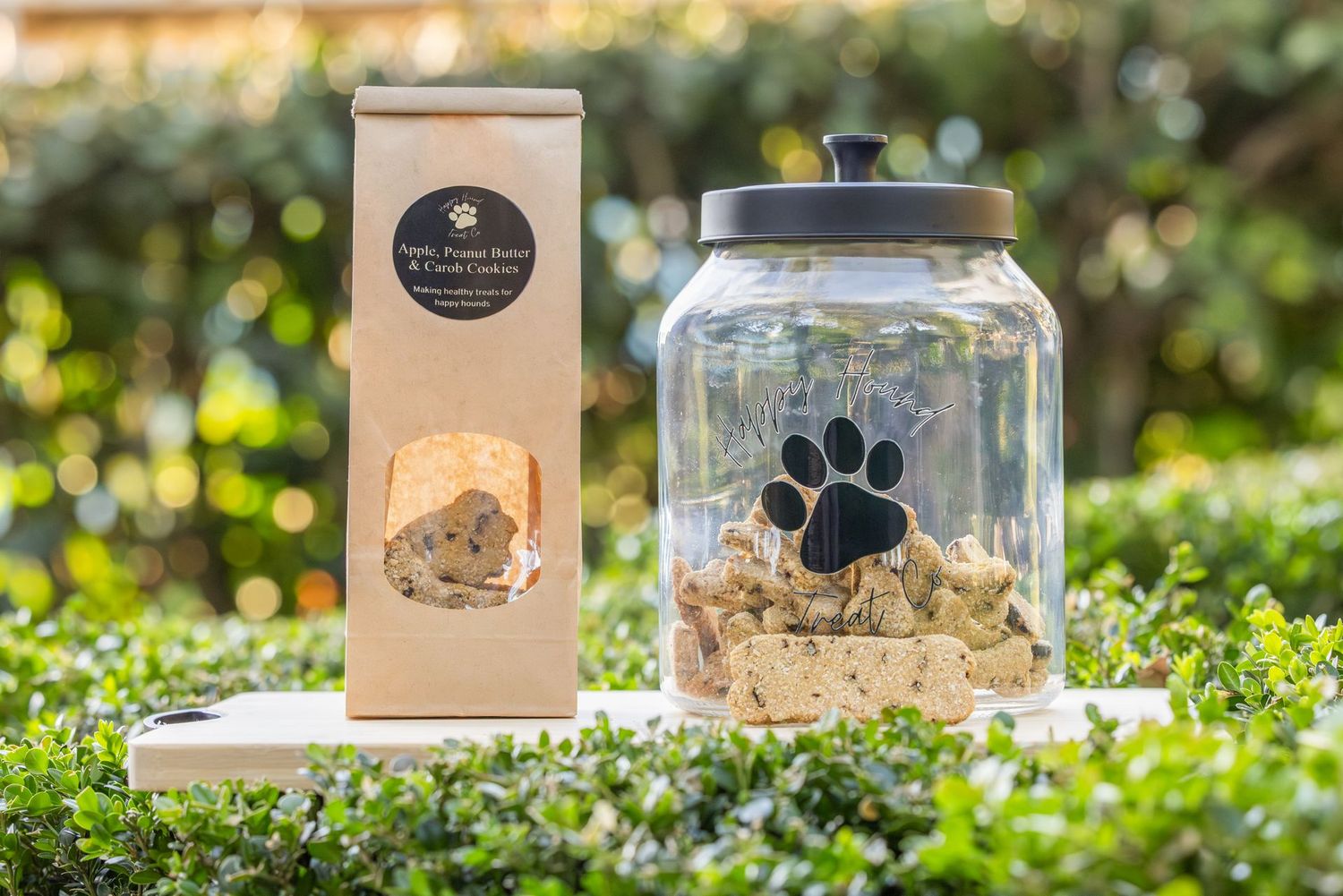 Apple, Peanut Butter & Carob