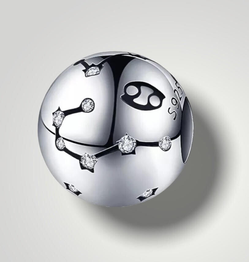 bound egg Perfect Zilveren bedel - sterrenbeeld Kreeft - past op pandora