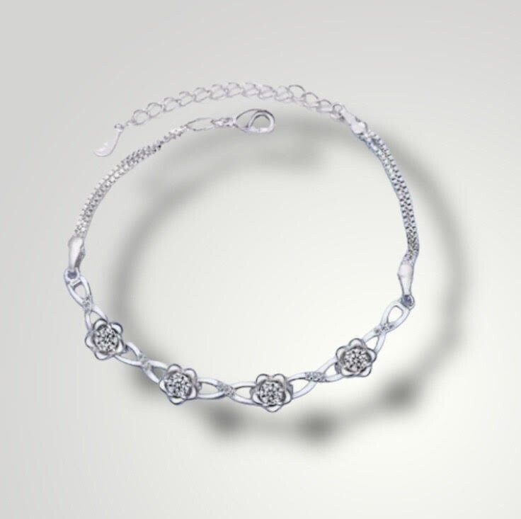 Zilveren armband Belle