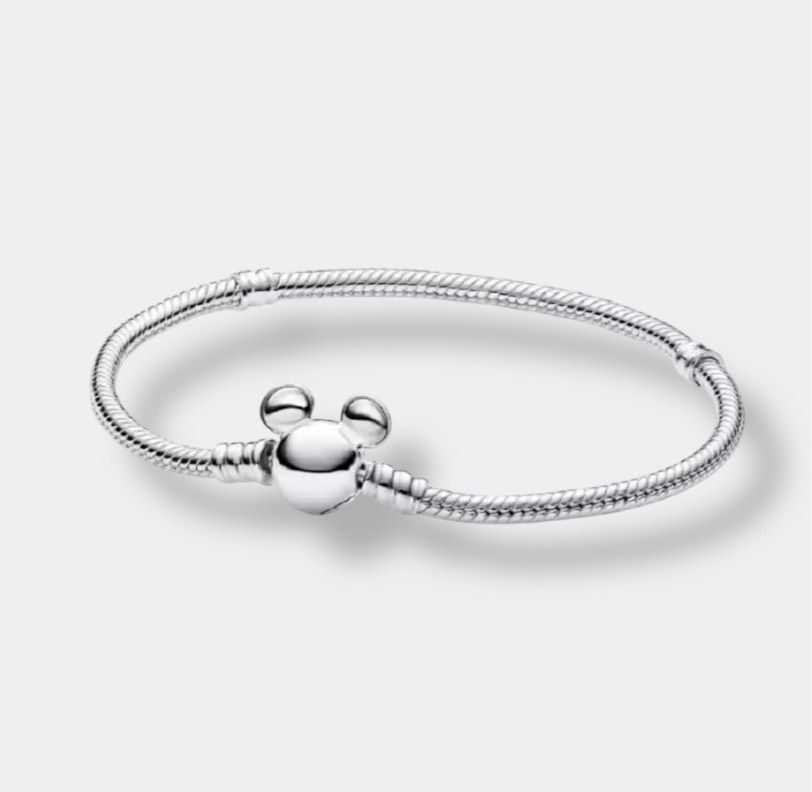 Zilveren bedel armband Disney