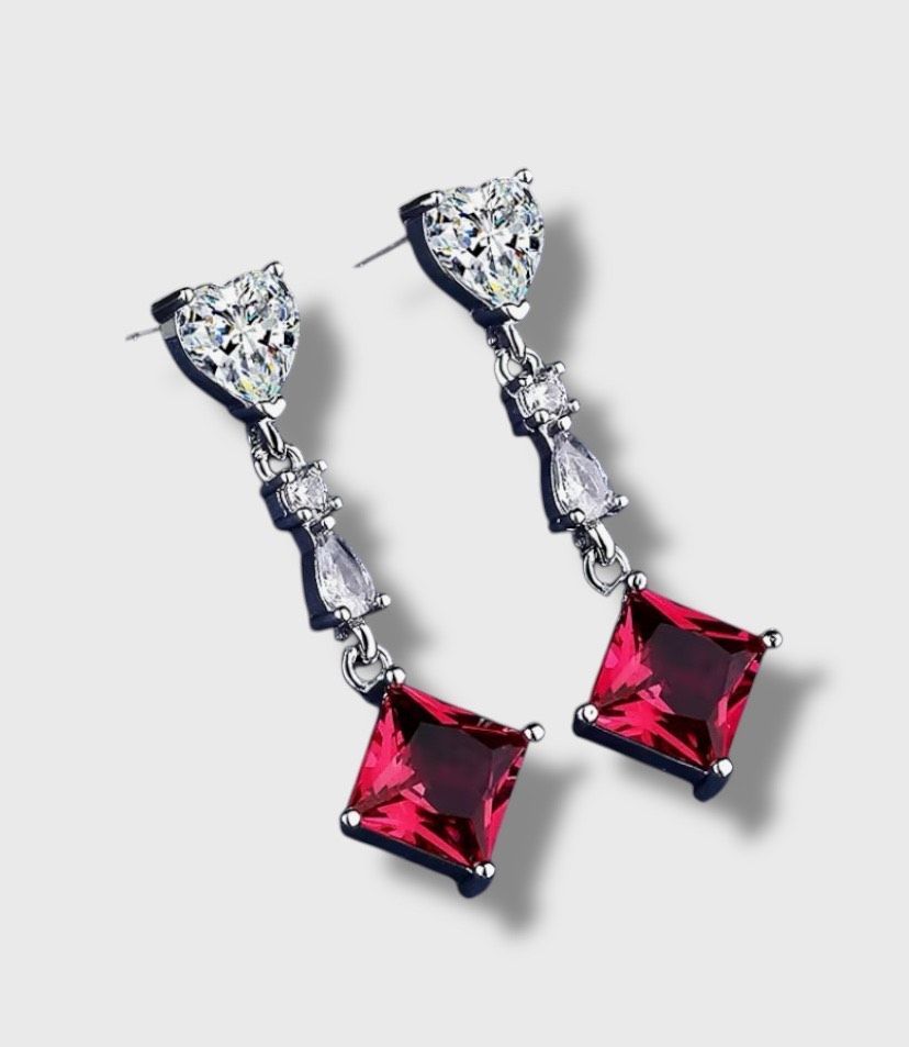 Oorbellen Pink Diana