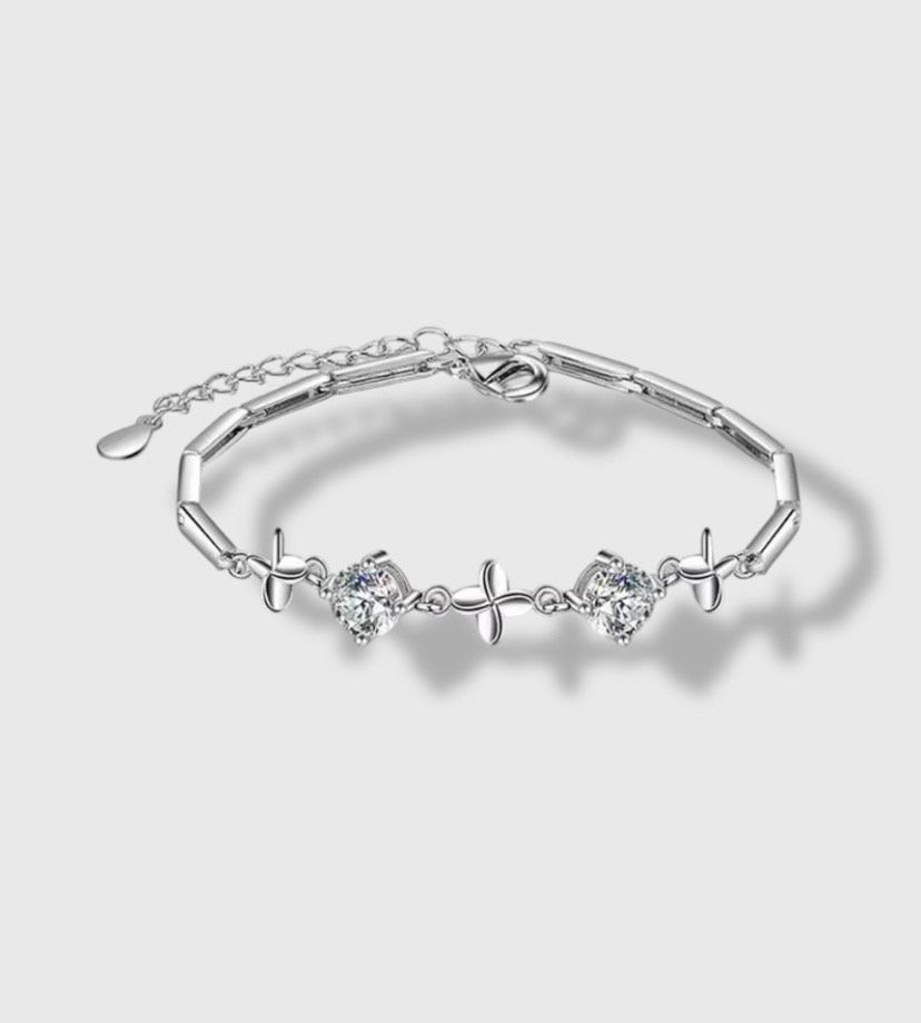 Zilveren armband Luna