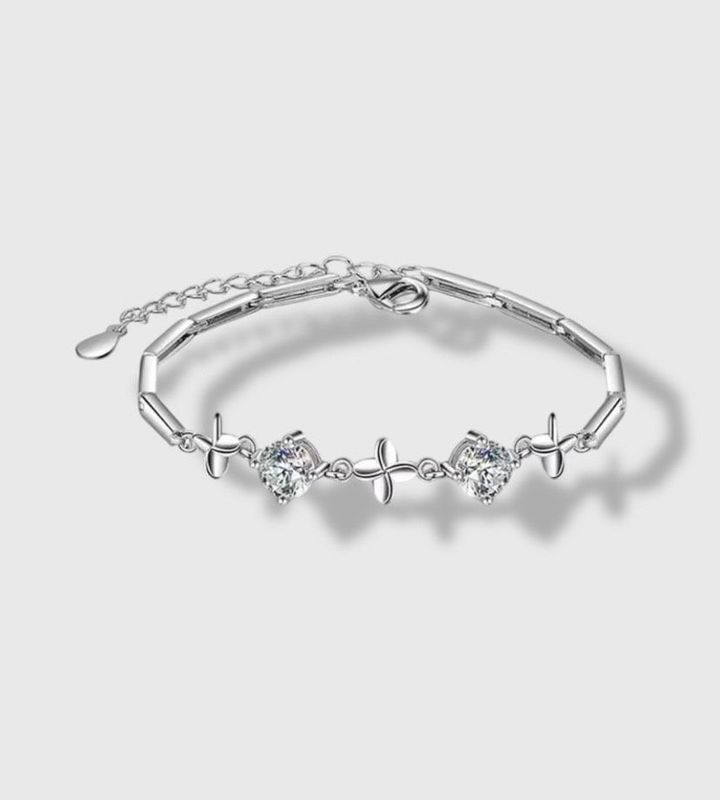 Zilveren armband Luna