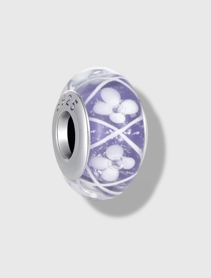 Spacer Purple Flower