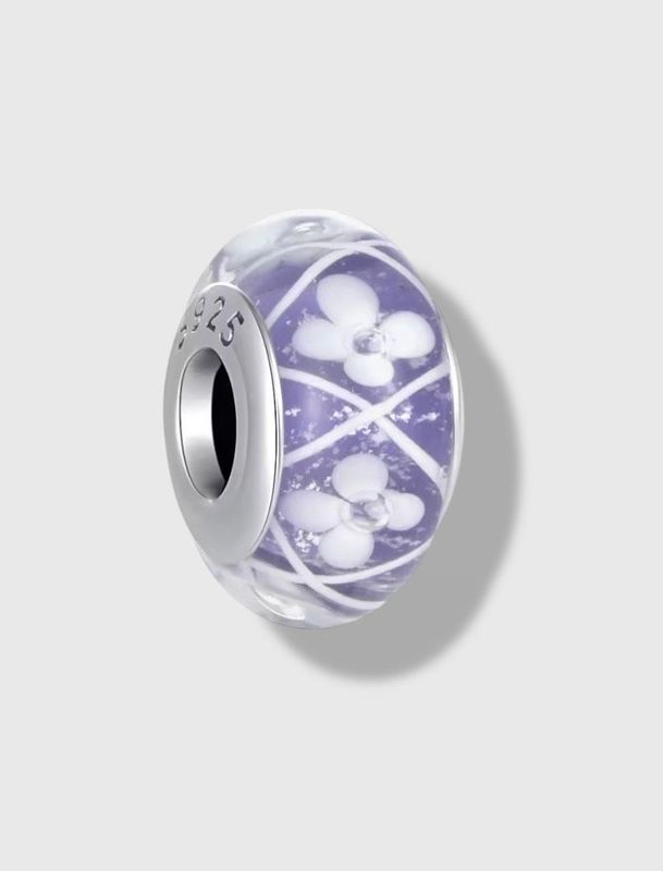 Spacer Purple Flower