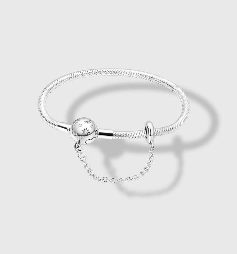 Zilveren bedelarmband Starss