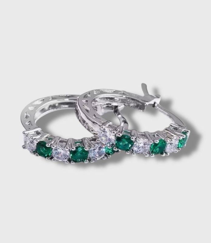 Oorbellen Chess Green Oorbellen Chess Green